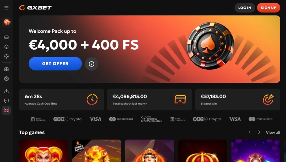 GxBet screenshot